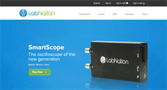 Desktop Screenshot of lab-nation.com